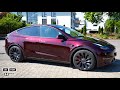 New Tesla Model Y Performance Midnight Cherry Red 2023