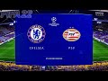 CHELSEA vs PSV Feat. Erling Haaland, Pulisic, Mount, | UEFA Champions League 21/22 | Gameplay