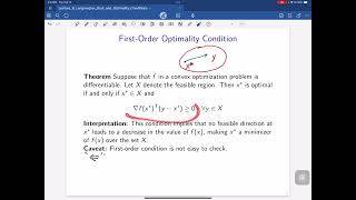 Lecture 9 Langrangian Dual and Optimality Conditions