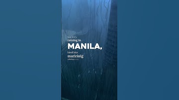 Thumbnail of Raining Manila #reels #lyric