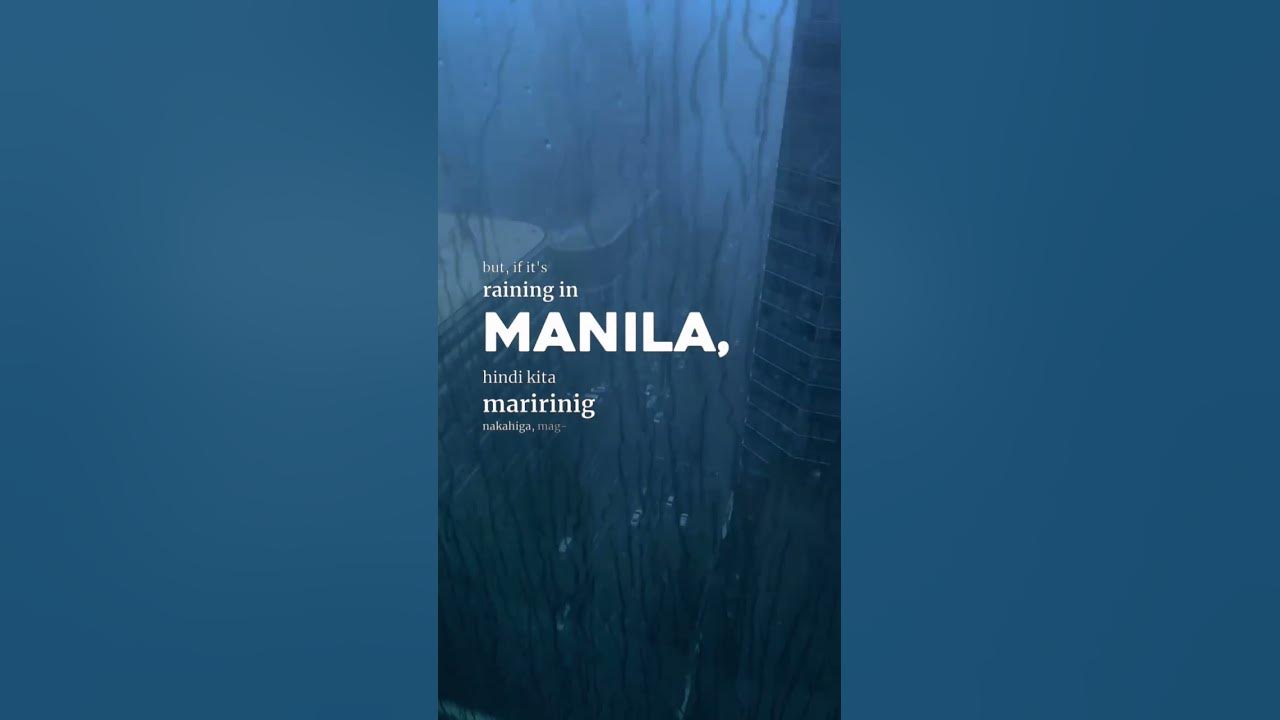 Raining Manila #reels #lyric