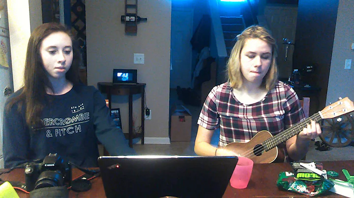 House of gold with ukulele