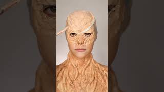 Vecna from Stranger Things Halloween SPFX Makeup shorts