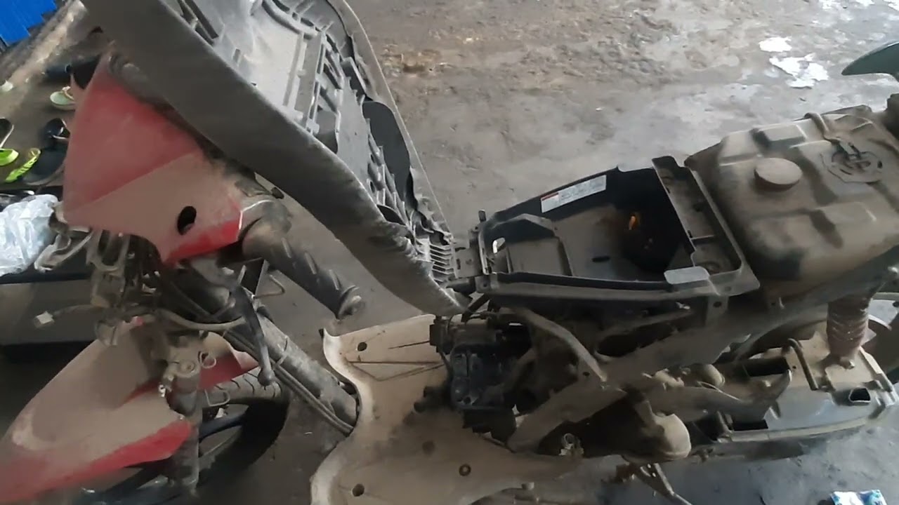 restorasi suzuki skydrive part 1