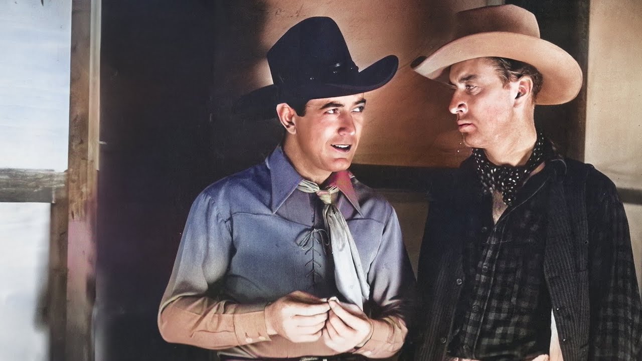 THE COURAGEOUS AVENGER - Johnny Mack Brown - Free Western Movie [English]