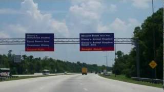 Driving through Walt Disney World 2011 - World Drive to Buena Vista Drive - Hollywood Studios