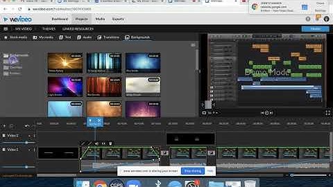 WeVideo Backgrounds and Overlays