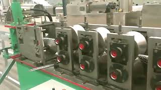 Specific Size Corner Mesh Manufacturing Machine Truss Wall Channel Angle Frame Making Equipment