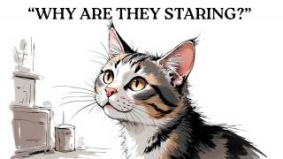 Why Your Cat Stares at You (It’s Not What You Think!) 👀🙀