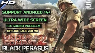 Modern combat 2 Black Pegasus game download for android mobile 290MB 2025