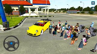 Yellow Porsche Drive To New City - Bus Simulator Indonesia 3D - Gameplay Android screenshot 3