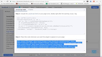 how to add facebook gadget on blogger sidebar