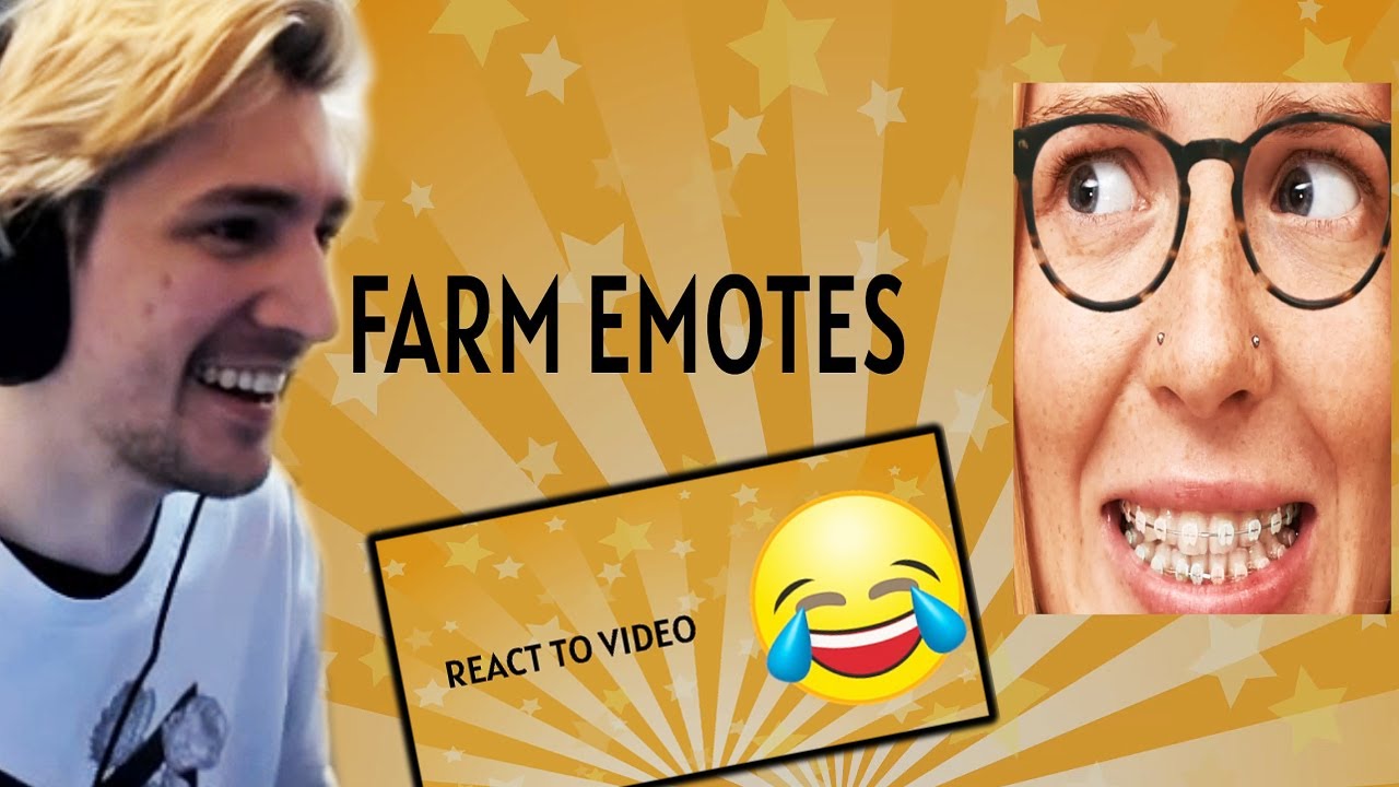 xQc Plays EMOTE FARMING SIMULATOR! YouTube