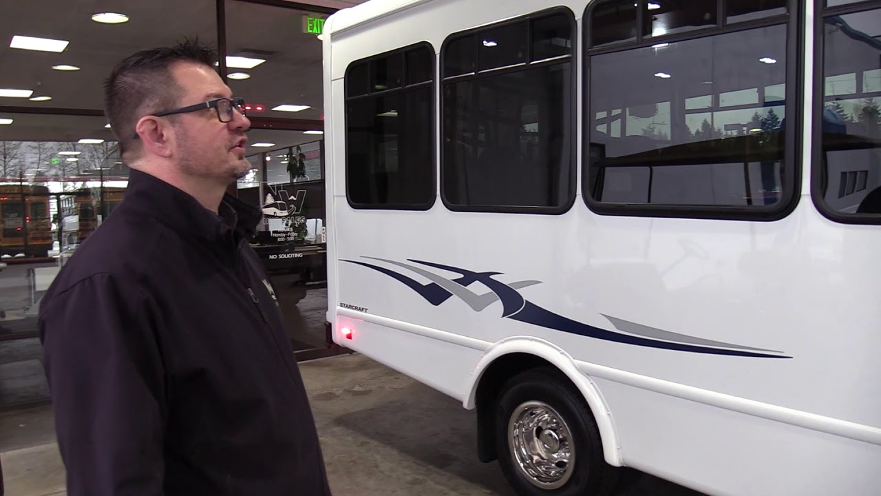 2020 Chevrolet Allstar 14 Passenger + Rear Luggage Shuttle Bus - S13989