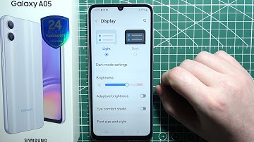 How to Change Font Style on Samsung A05?