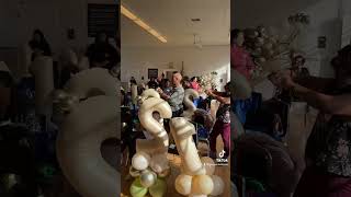 Bargain Balloons first ever decorating class #balloons #balloondecoration #latex