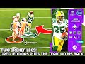 Greg Jennings PUTS THE TEAM ON HIS BACK! w/ TWO BROKEN LEGS!? Madden 21