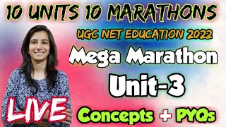 Famous Marathon-3 Unit-3 | Learner and Learning Process |UGC NET Education/SET | UGC NET 2022 | By Ravina Profile