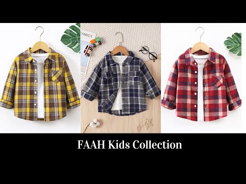 Boys Shirt Design, DIY Boys Shirts, Check Shirts design 2023, Cotton Dress For Boy, Toddler