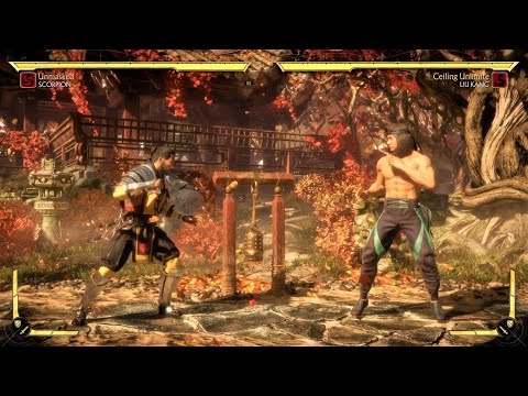 Scorpion vs Liu Kang (Hardest AI) - MORTAL KOMBAT 11