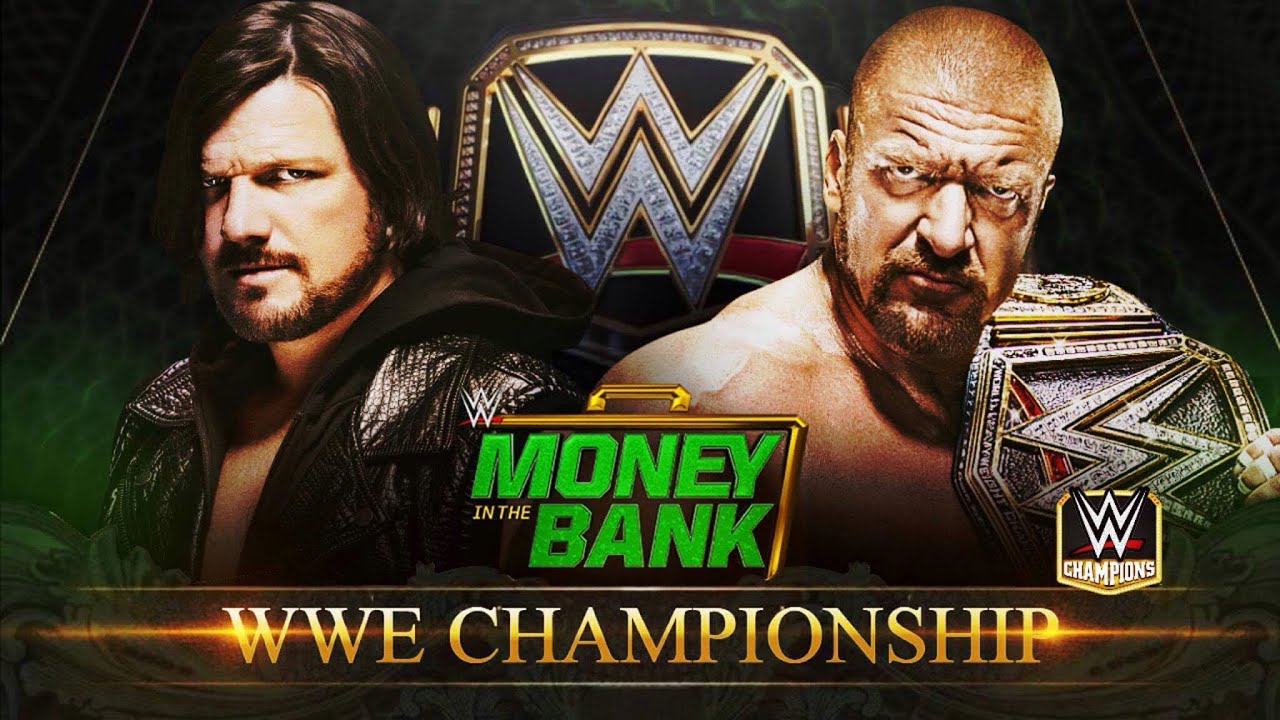 Como Hacer Un Match Card De WWE MONEY IN THE BANK 2018 || TUTORIAL ...
