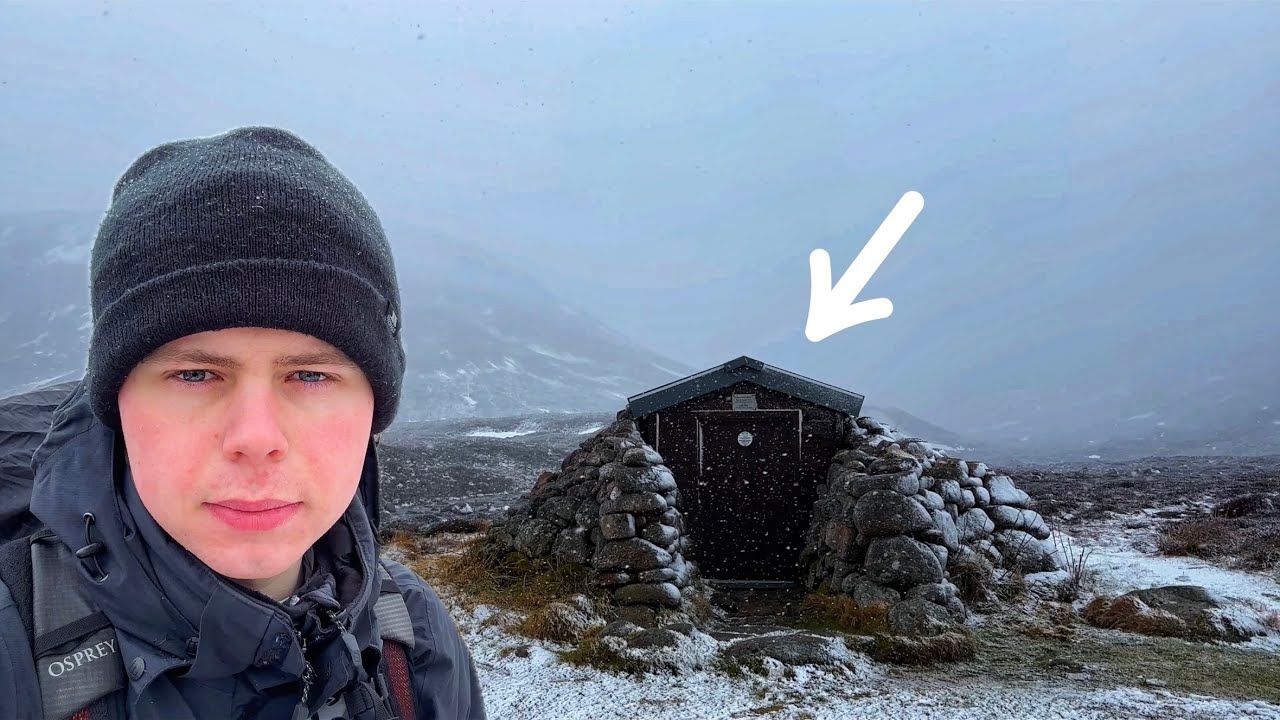 Surviving The Night In A Tiny Mountain Shelter