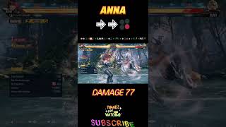 Celebrity Anna Williams Combo Guide Tekken8 I Anna combo Tekken8#Anna#Combo#Guide#tekken8#season2 Net Worth