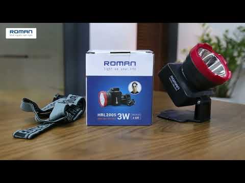 Đèn đội đầu cao cấp Roman