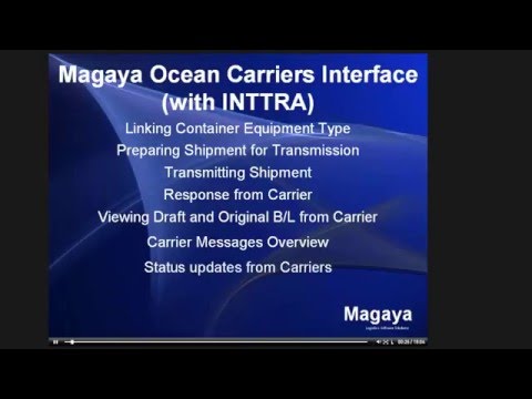 Ocean Carriers Interface with INTTRA