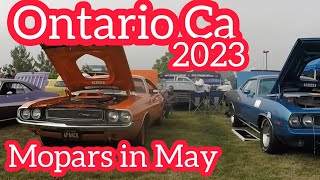 2023, Mopars in May Ontario Ca CAR SHOW