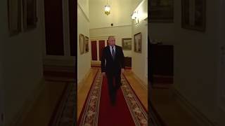 Russias President Vladimir Putin Walking Meme Template.