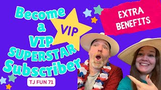 JOIN OUR CHANNEL AS A VIP MEMBER FOR SPECIAL PERKS! by TJ fun 71 34 views 6 days ago 1 minute, 9 seconds