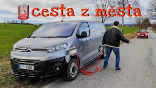 Citroën ë-Jumpy - Cesta z města. Moje zkušenost s elektrickou dodávkou TEST CZ/SK