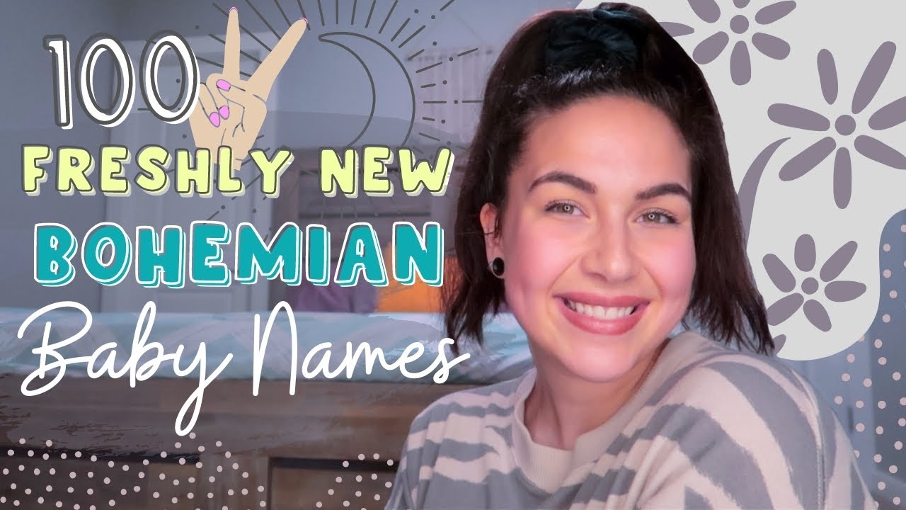 100 FRESHLY NEW BOHO BABY NAMES For boys & Girls | Unique Earthy, Nature Baby Name Trend 2021!