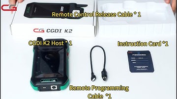 CGDI K2 Remote Maker Unboxing and Function Display -OBDII365