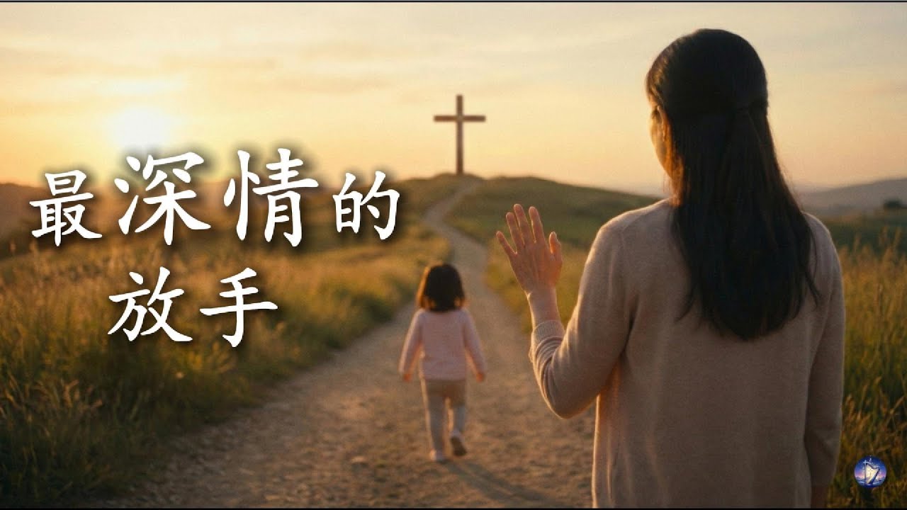 【🎶💗中文敬拜歌曲】《最深情的放手》听哭无数父母的歌...献给每一个不得不放手的妈妈，原来爱不是抓紧不放，而是把你交给最好的王｜ 当你没法陪孩子走下去时，听听这首歌 | 深度催泪·治愈系