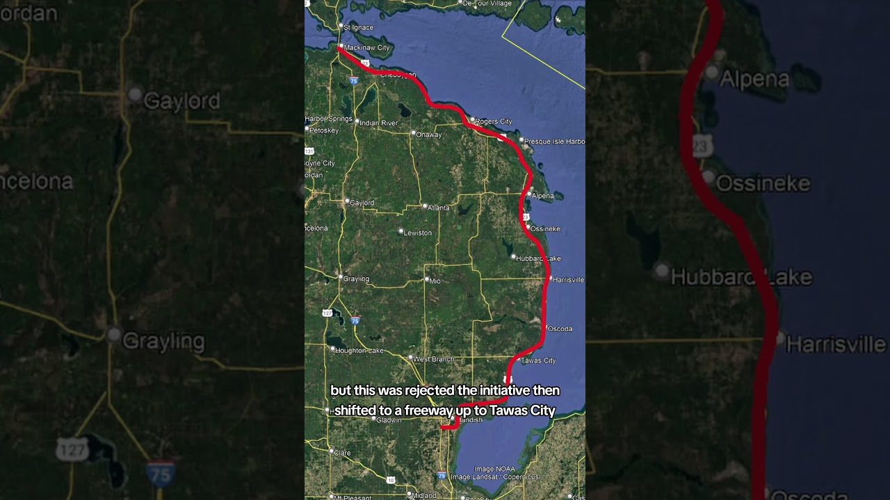 Почему существует самая бесполезная автомагистраль Мичигана 