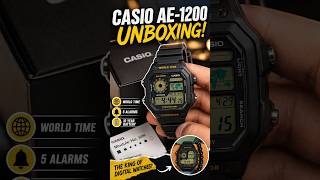 Casio AE-1200 Unboxing 🔥 World Time Beast! #shorts #casio #watch #casioroyale