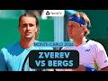 Alexander Zverev vs Zizou Bergs For Quarter-Final Spot 🤝 | Monte-Carlo 2026 Match Highlights