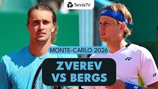Alexander Zverev vs Zizou Bergs For Quarter-Final Spot 🤝 | Monte-Carlo 2026 Match Highlights Content
