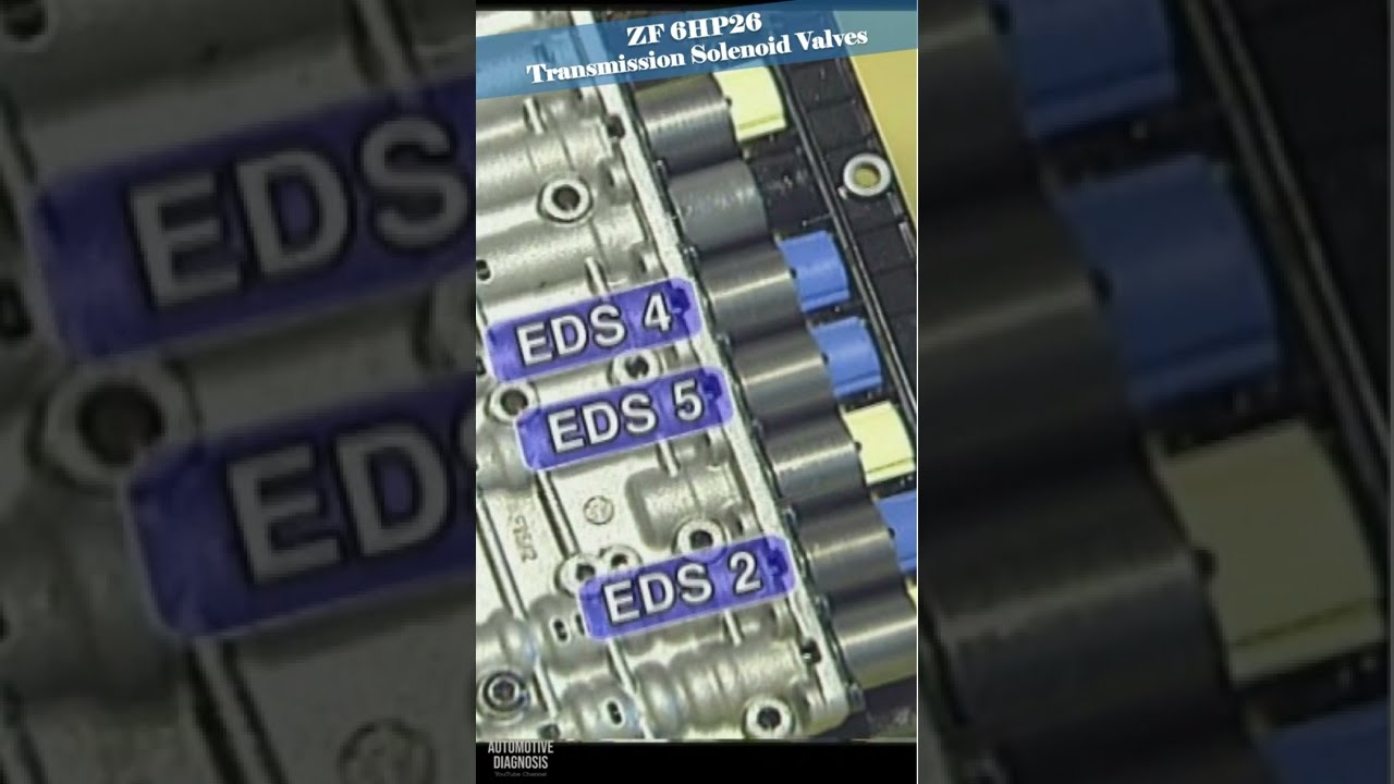 ZF 6HP26 Valve Body Solenoid Valves