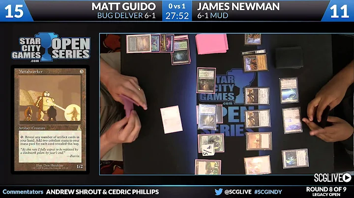 SCGINDY - Legacy - Round 8 - Matt Guido vs James N...