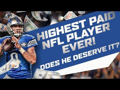 Video: Matthew Stafford es ahora el jugador mejor pagado de la NFL