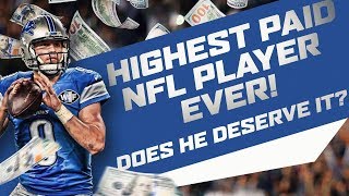 Does Matt Stafford Really Deserve To Be The Highest Paid Player in NFL History?