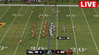 Denver Broncos vs.Washington Commanders  FULL GAME | 2025 NFL Season Week 13