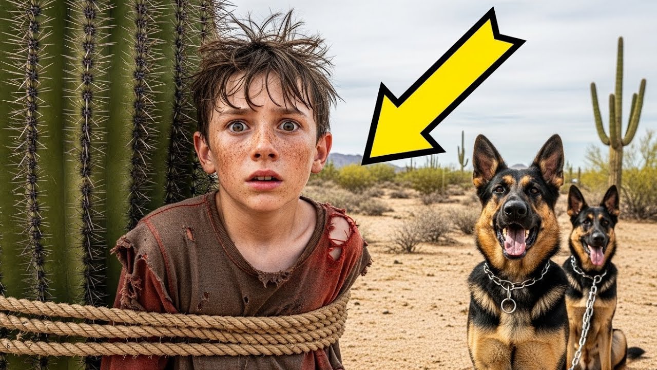 Two Brave Police Dogs Rescue Tied-Up Boy — The Shocking Ending Left Everyone Speechless!