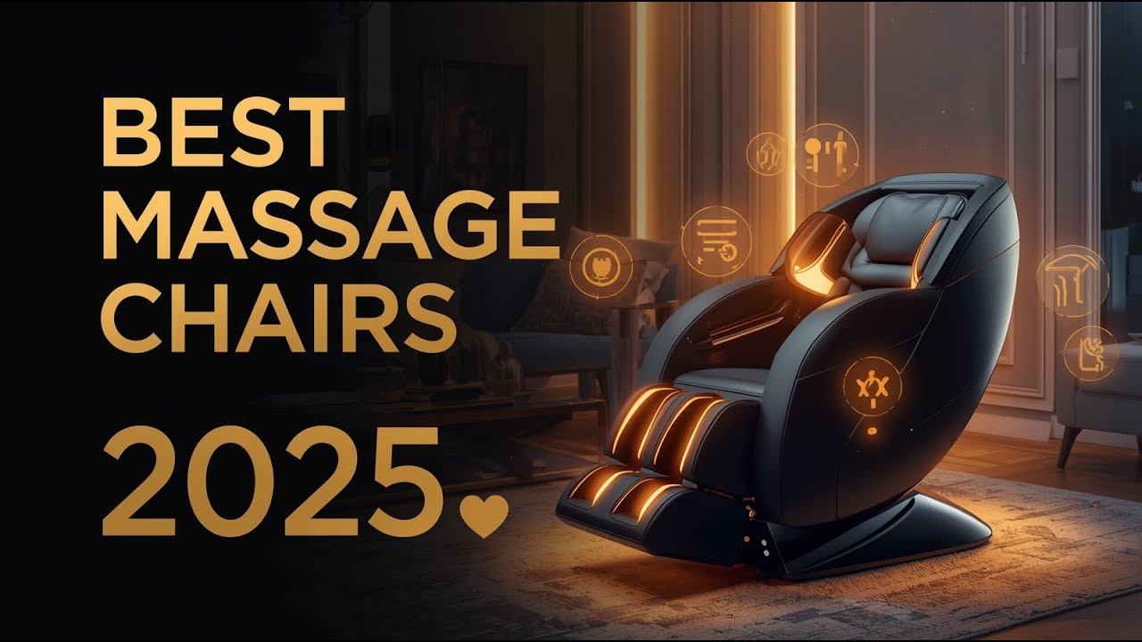 ✅Top 5 Best Massage Chairs of 2025 | Ultimate Relaxation & Smart Recliners You Must Try!