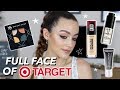 FULL FACE OF DRUGSTORE MAKEUP FROM TARGET