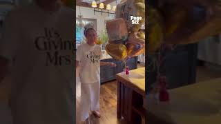Meghan Markle was seen celebrating her birthday at home in a new video 🎈 #shorts