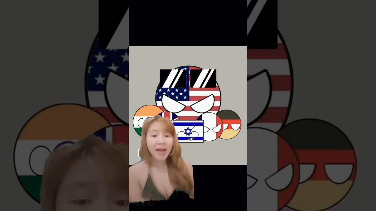 Palestine Vs Israel (Remix) @FlipaclipClip #memes #palestine #israel #countryballs
